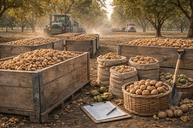 Walnut Harvest Timing and Contract Planning